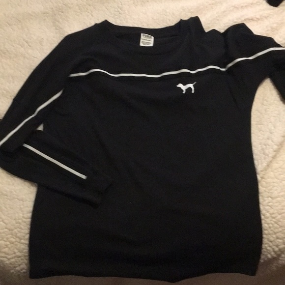 PINK Victoria's Secret Tops - long sleeve sequence shirt